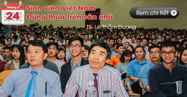 Hội thảo "Sinh viên Việt Nam - Đừng thua trên sân nhà" tại Đà Nẵng