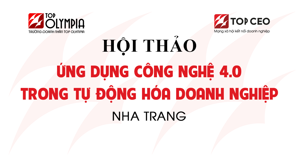 Ung Dung Cong Nghe 4.0 Nha Trang